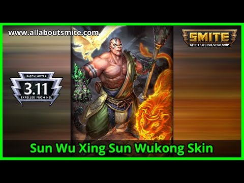 Smite - Sun Wu Xing Sun Wukong (Skin Spotlight) | allaboutsmite
