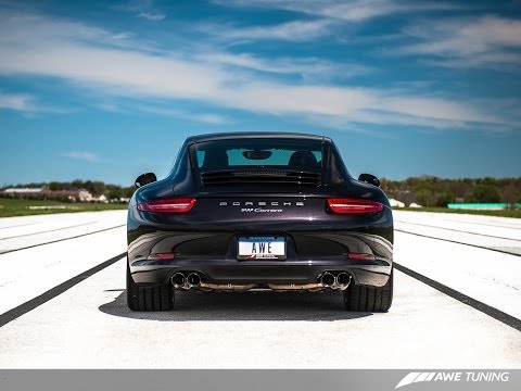 AWE Tuning Porsche 991 3.4L Carrera Performance Exhaust