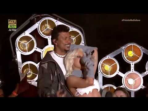 Luísa Sonza e Xamã no Prêmio Multishow