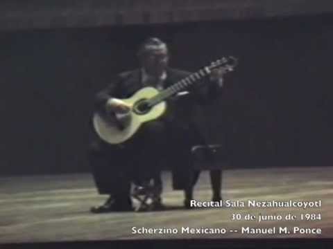 8) Scherzino Mexicano - Manuel M. Ponce - Manuel López Ramos