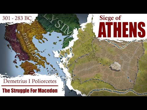 Siege of Athens - Struggle for Macedon - Part 1 | 301 - 283 BC |
