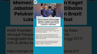 Kedekatan Gibran & Lula, Jabatan Tangan RI 2 Dibalas Pelukan Erat Presiden Brazil di KTT G20