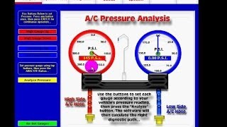 Automotive HVAC Pressure Diagnostics