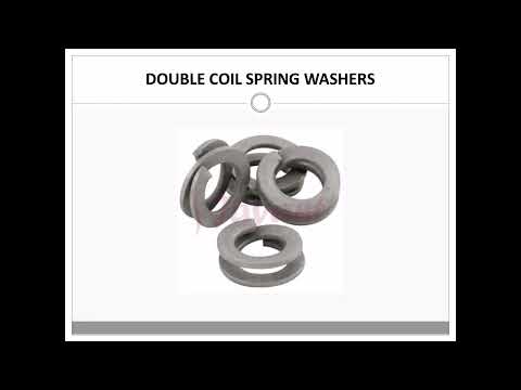 Double Coil Spring Washer- BN 775,BS 4464D,UNI 6217,Mild,Stainless Steel,Double Coil Spring Washers