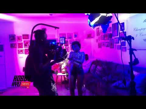 video, shoot @MzVee ft @Sarkodie #Balance.  #who #what#