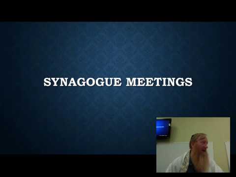 Origin of the Synagogue