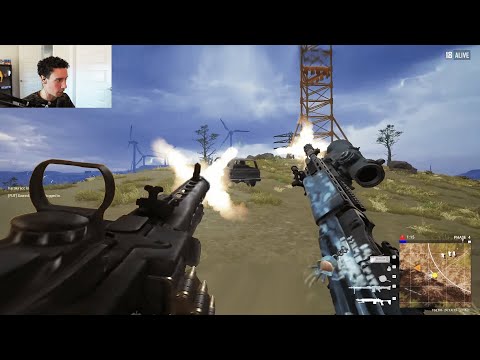 TGLTN uses MG3 + MK14 combo in PUBG (INSANE GAMEPLAY)