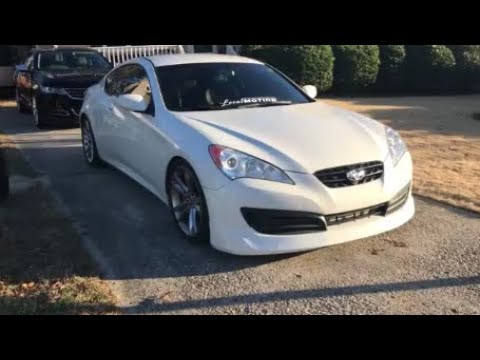 The Genesis Coupe Gets Low! | Megan Racing Coilover Install