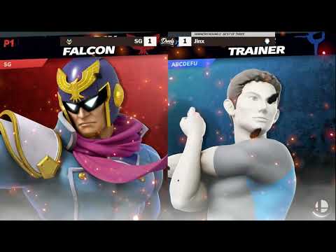 DDD 28 SSBU WR2 - SG (Captain Falcon) vs Jinx (Wii Fit Trainer)