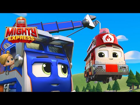 Flicker Fun in Tracksville | Mighty Express Clips | Cartoons for Kids