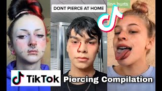 Piercing vids (random) 😇 pt. 1  | TikTok Compilation