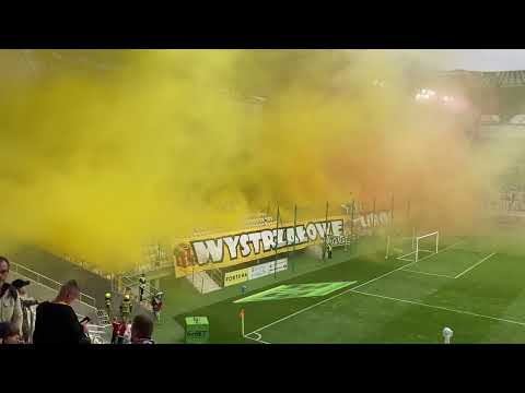 GALERA: ŁKS Łódź - Skra Częstochowa. / Oprawa. Tak się bawi ŁKS!! Urodziny miasta Łodzi