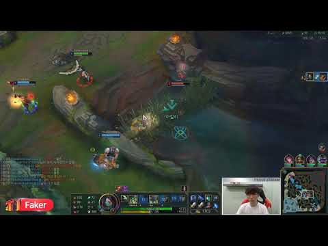 SKT T1 FAKER AKALI VS RENEKTON MID - RANKED KR PATCH 9.15