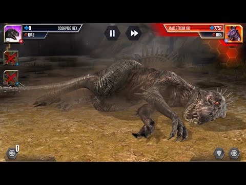 MAELSTROM 08 WORLD EVENT BOSS - JURASSIC WORLD THE GAME 1:)