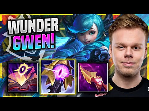 WHEN WUNDER PLAYS GWEN TOP! - G2 Wunder Plays Gwen TOP vs irelia! | Season 11
