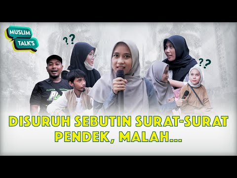 Reaksi Anak SCBD Ditanya Surat Pendek Langsung Gak Pede | Muslim Talks