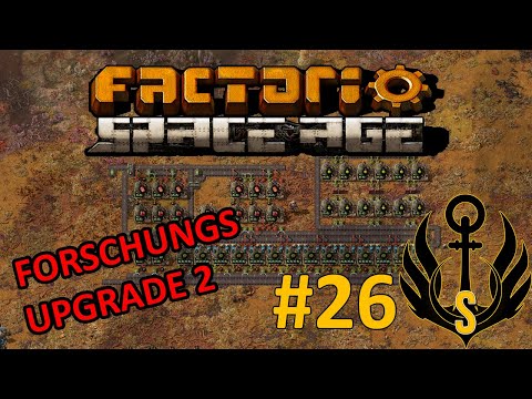 Factorio SpaceAge 26 - Ressourcenaufbau zur Forschungauf Gleba