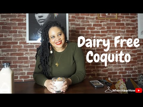 How to make Vegan Coquito/ No milk/ Dairy Free