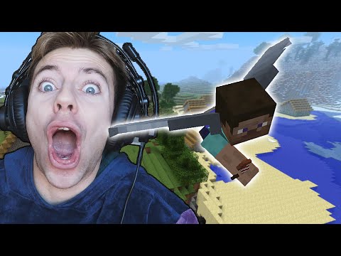 MIN FØRSTE FLYVETUR I MINECRAFT - Part 24