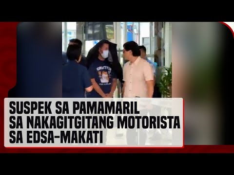 Suspek sa pamamaril sa nakagitgitang motorista sa EDSA-Ayala tunnel, arestado na