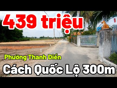Còn duy nhất 1 lô 439 triệu gần Quốc lộ 22B chợ Thanh Điền Tây Ninh nhiều tiện ích xung quanh đất