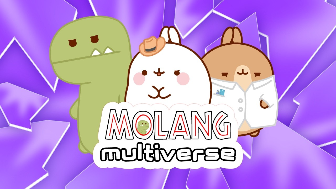 Molang Multiverse #9 Molang inside Jurassic World 🦖