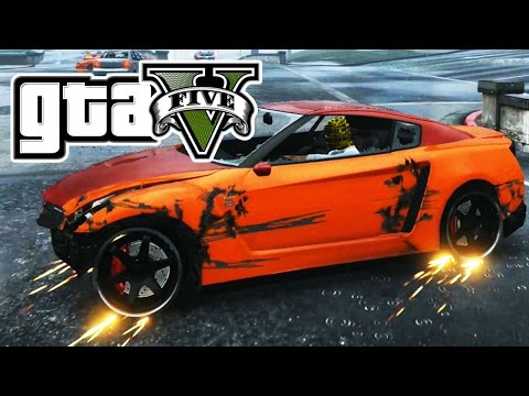 GTA 5 - RACING ON RIMS IN THE RAIN - E14 | (Grand Theft Auto 5 Online PC Gameplay) Pungence