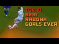 Top 10 BEST Rabona Goals Ever • Crazy Rabona Goals • With Commentary