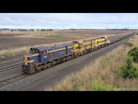 Southern Shorthaul Railroad (SSR) Empty Broad Gauge Rail Train (23/6/2023) - PoathTV Railways