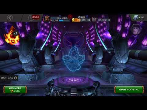10x boneyard Crystals 100x goldpool Crystals Marvel Contest Of Champions