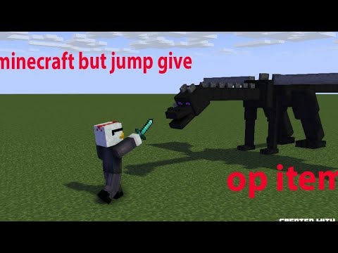 Insane Minecraft Jumping Hack Gives Unlimited OP Items!