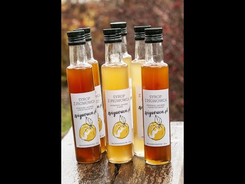 Syrop z owoców pigwowca japońskiego. www.zpigwowca.pl  Japanese quince