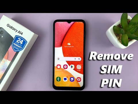 How To Remove (Disable) SIM Card PIN On Samsung Galaxy A14