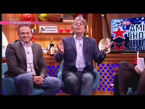 Rados Bajic imitira Mandu - Ami G Show S09