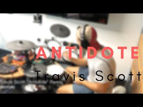 Travis Scott - Antidote (BIGYUKI Remix) | drum cover