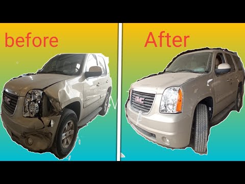 how to replace fender/bumper (GMC Yukon)