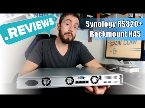 Serveris Synology Sinologija | RackStation | RS822+ 4 skyrių NAS korpusas | AMD Ryzen | V1500B | Procesoriaus dažnis 2,2 GHz | 2 GB | DDR4 video