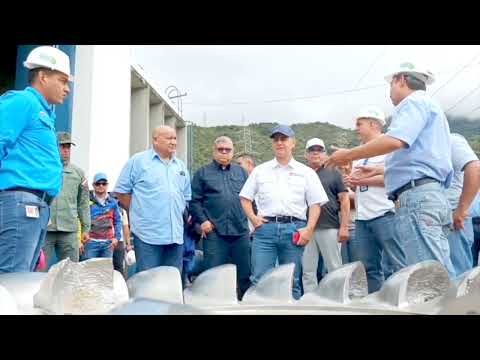 02JUN2026 Ministro Alcalá inspeccionó el Complejo Hidroeléctrico General José Antonio Páez