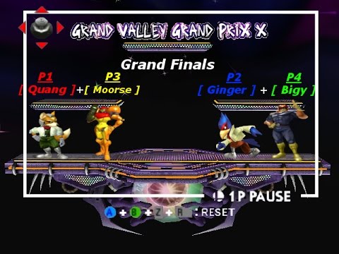 GVGP 10 | (Morsecode762/Quang) Vs. (Ginger/Bigy) SSBM Doubles- Grand Finals!