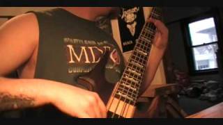 Video thumbnail for Testing out my new five string bass. by OuchMyGlands666
