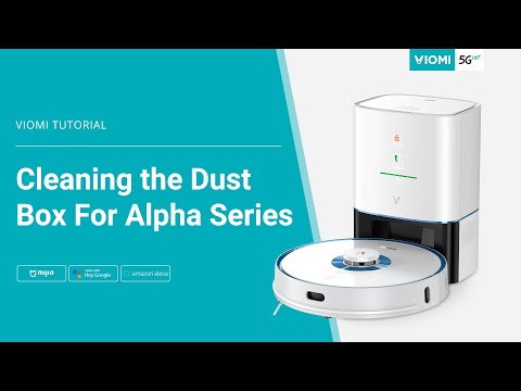 Viomi Robot Vacuum-mop - Cleaning the Dust Box - For Alpha Series