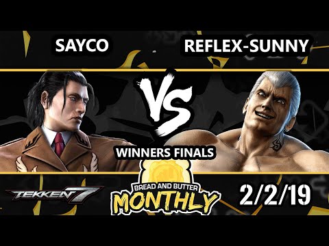 BnB 9 Tekken 7 - Sayco (Dragunov) Vs. Reflex-Sunny (Bryan) - T7 Winners Finals
