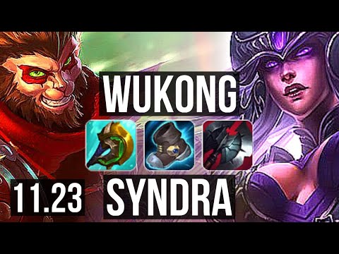 WUKONG vs SYNDRA (MID) | 9/2/15, Dominating, Rank 13 Wukong | NA Challenger | 11.23