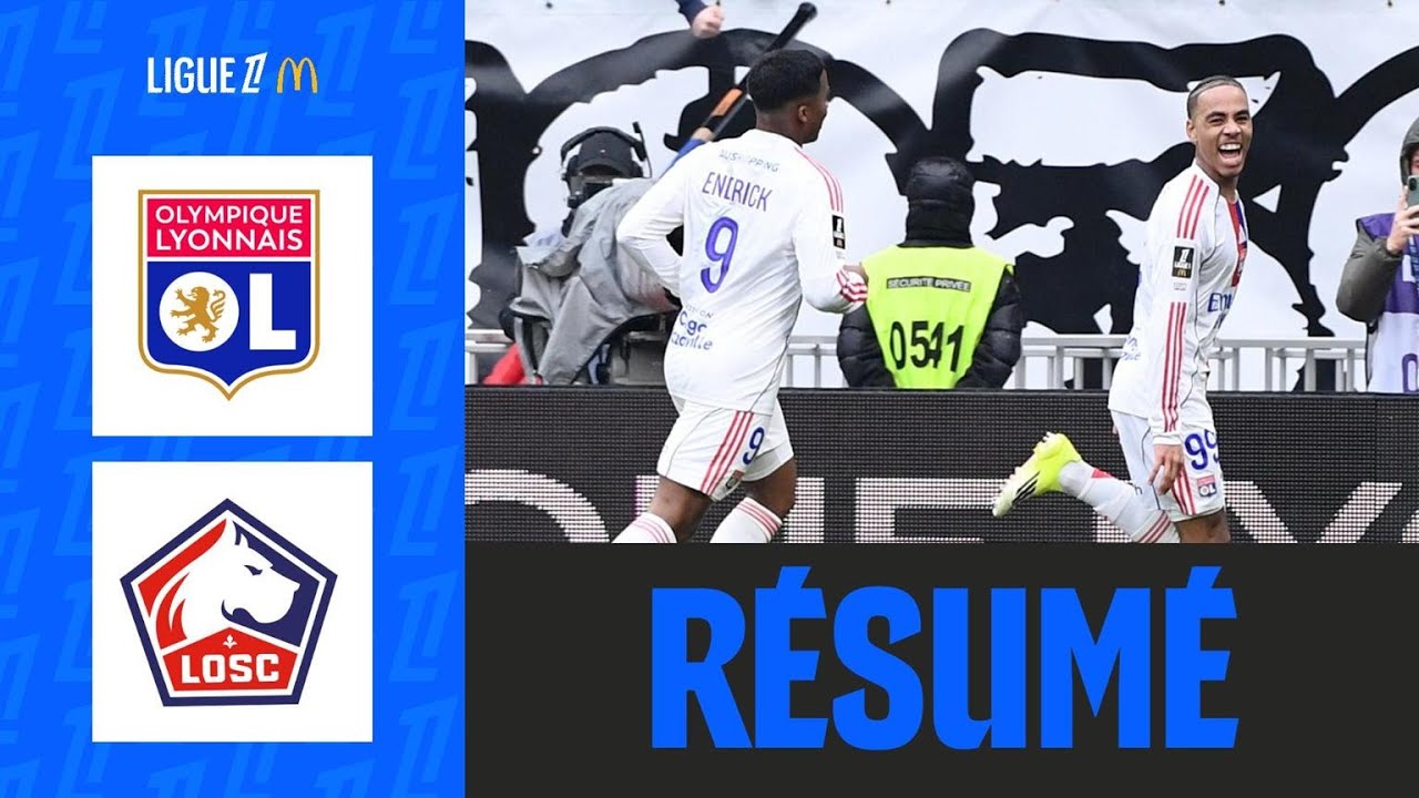 Olympique Lyonnais vs Lille Highlights