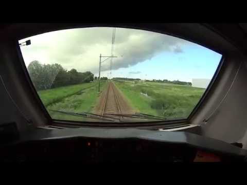 Real Train Driver's View VIRM Utrecht - Alphen -  Leiden 2015