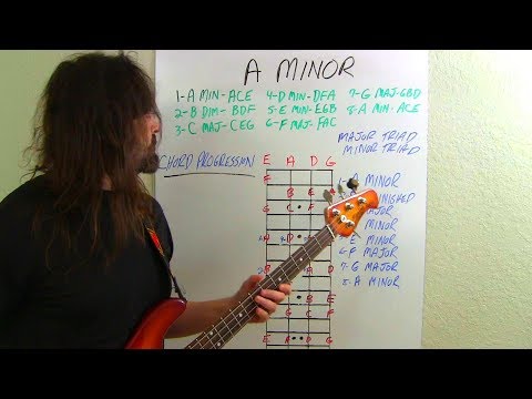 Bass Lesson 2 For Beginners: Working In Minor Scale