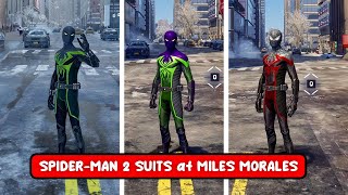 Spider-Man 2 Recolor - Purple Reign Suit Styles - Spider-Man Miles Morales PC