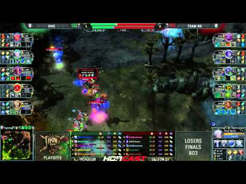 HoN Tour S2 Playoffs LB Finals - BMG vs Team NK game 1