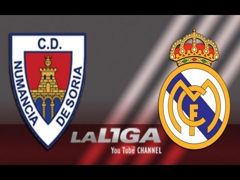 Gol de Jaio en p.p. (1-2) en el CD Numancia - Real Madrid Castilla - HD