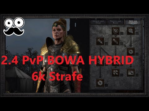 D2R - My 2.4 PvP strafe/hybrid amazon build